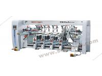 Automatic feeding 6 lines polywood driller machine