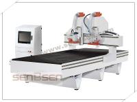 Double axis multi-functional CNC machine 